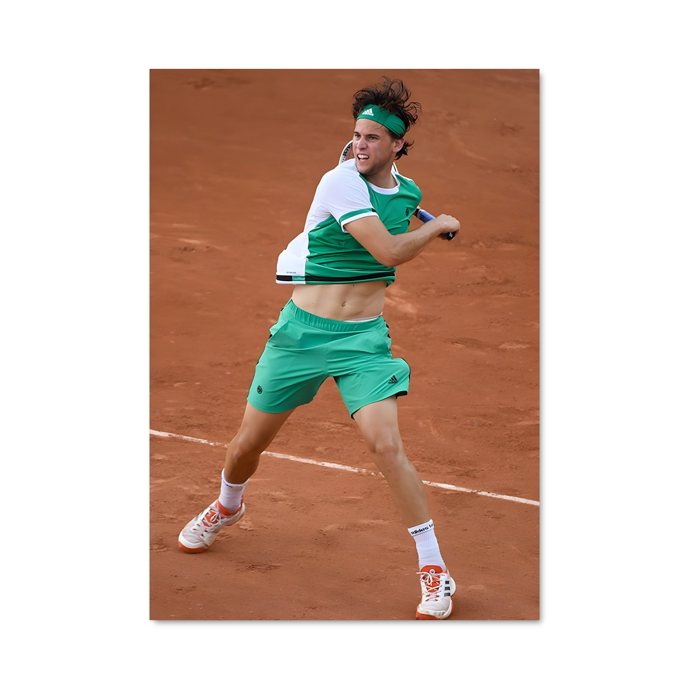 Poster Dominic thiem flou